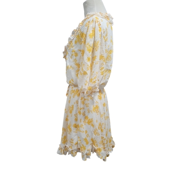 Saints + Secrets Bohemian Ruffled Dress - Picture 3 of 3